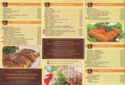 Kucharek Sześć Obiady Domowe, ulica Dereniowa, Ursynów, menu cz. 2