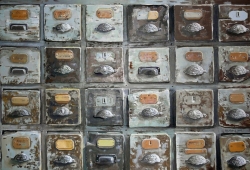 "Szufladki" olej na płótnie, 2007 r.