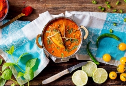 Fish curry - ryba w sosie curry