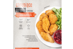 Chrupiące Stripsy z kurczaka w lekkiej panierce z płatków kukurydzianych