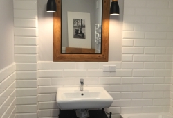 Mieszkanie w Warszawie na Mokotowie, łazienka.